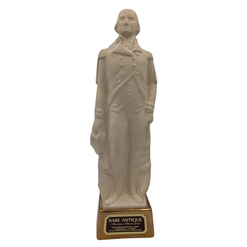Rare Antique Decanter American Patriot Series George Washington Whiskey Bottle